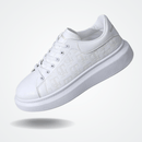 Tênis Masculino Casual de Couro