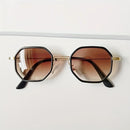 Óculos de Sol Feminino Poligonal