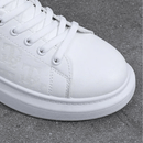 Tênis Masculino Casual de Couro