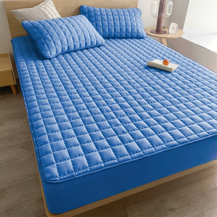 Capa de Colchão Premium Impermeável Matelada com Elástico