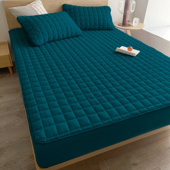 Capa de Colchão Premium Impermeável Matelada com Elástico